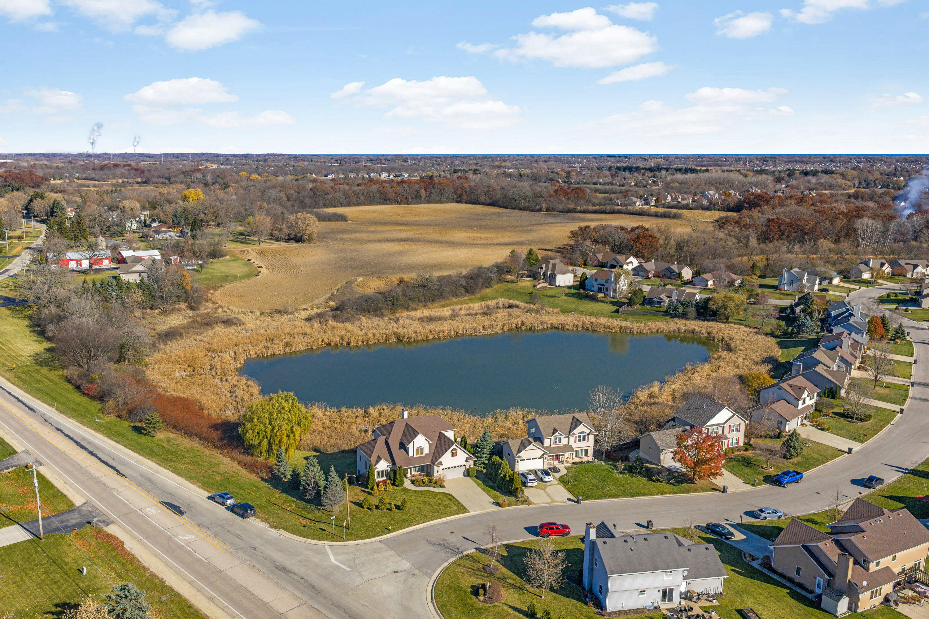 9340 Millstone Drive Mount Pleasant, WI 53406 - Photo 3 of 55 Aerial View