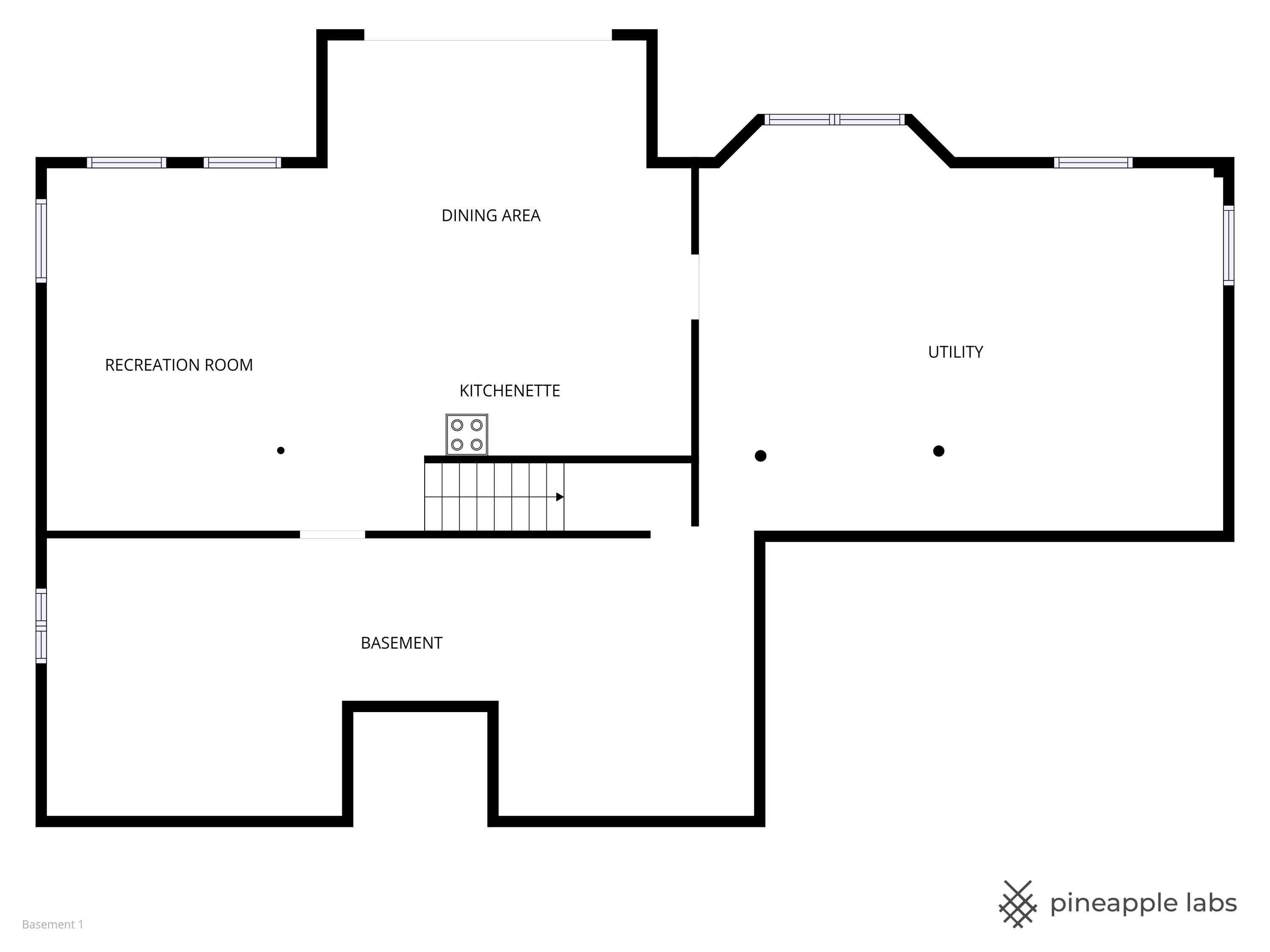 9340 Millstone Drive Mount Pleasant, WI 53406 - Photo 48 of 55 Walkout Basement Plans