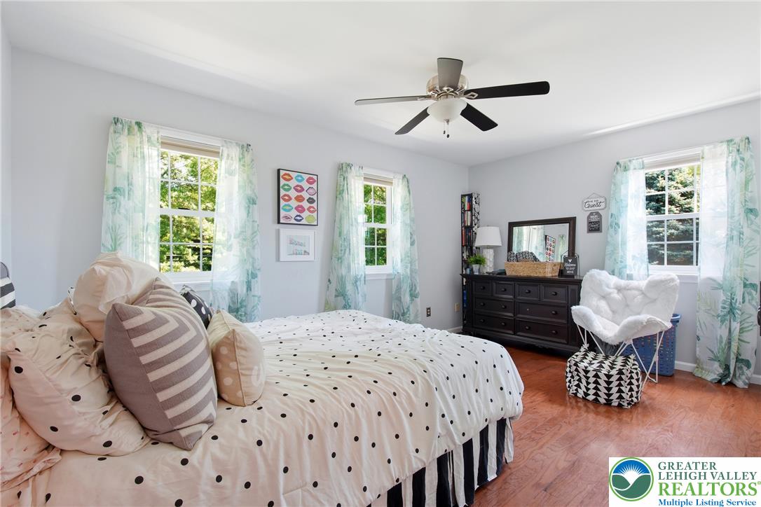 890 Lahr Road Nazareth, PA 18064 - Photo 25 of 71 Hardwood floors and generous natural light define this cozy bedroom.