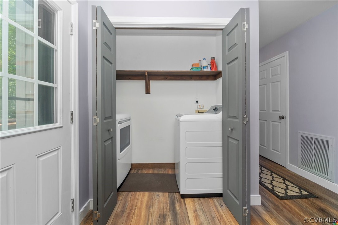 10211 Robbie Road Chesterfield, VA 23832 - Photo 20 of 50 a view of walk in closet with wooden floor