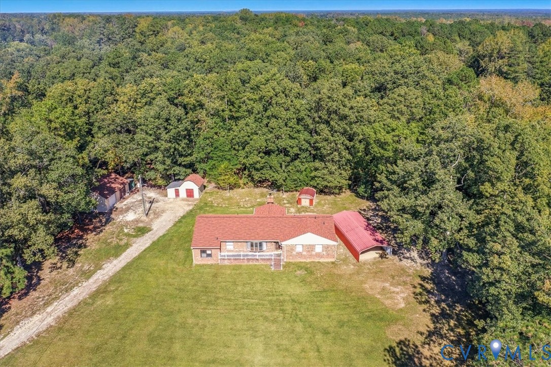 10200 Graves Road Petersburg, VA 23803 - Photo 38 of 45 Aerial view of property