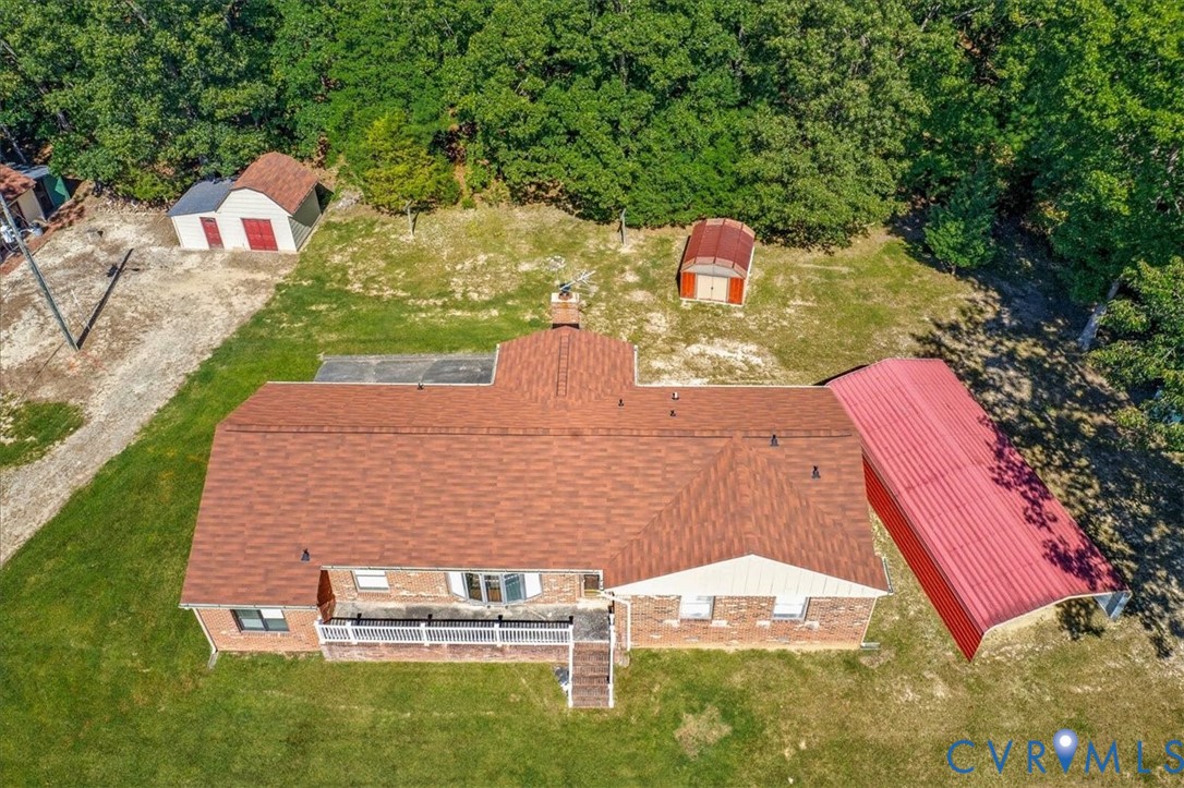 10200 Graves Road Petersburg, VA 23803 - Photo 40 of 45 Aerial view of property and surrounding area