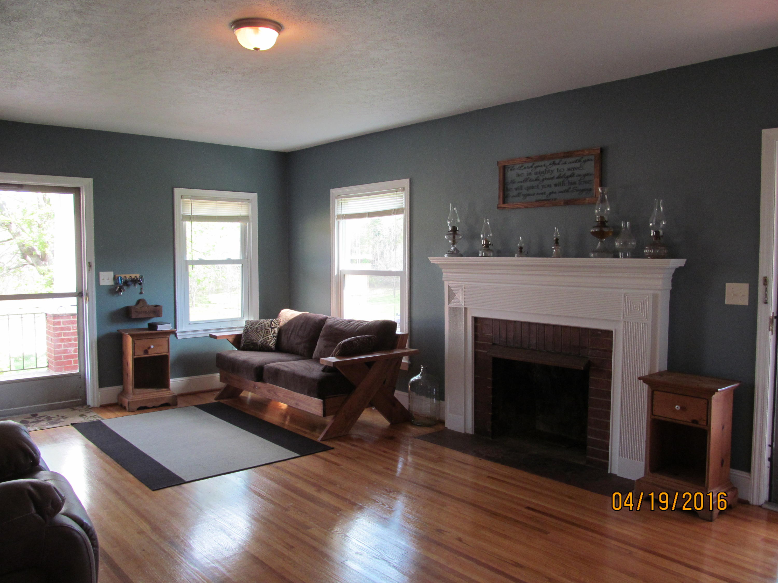 59 Whetstone Road Ferrum, VA 24088 - Photo 11 of 65 a living room with furniture and a fireplace