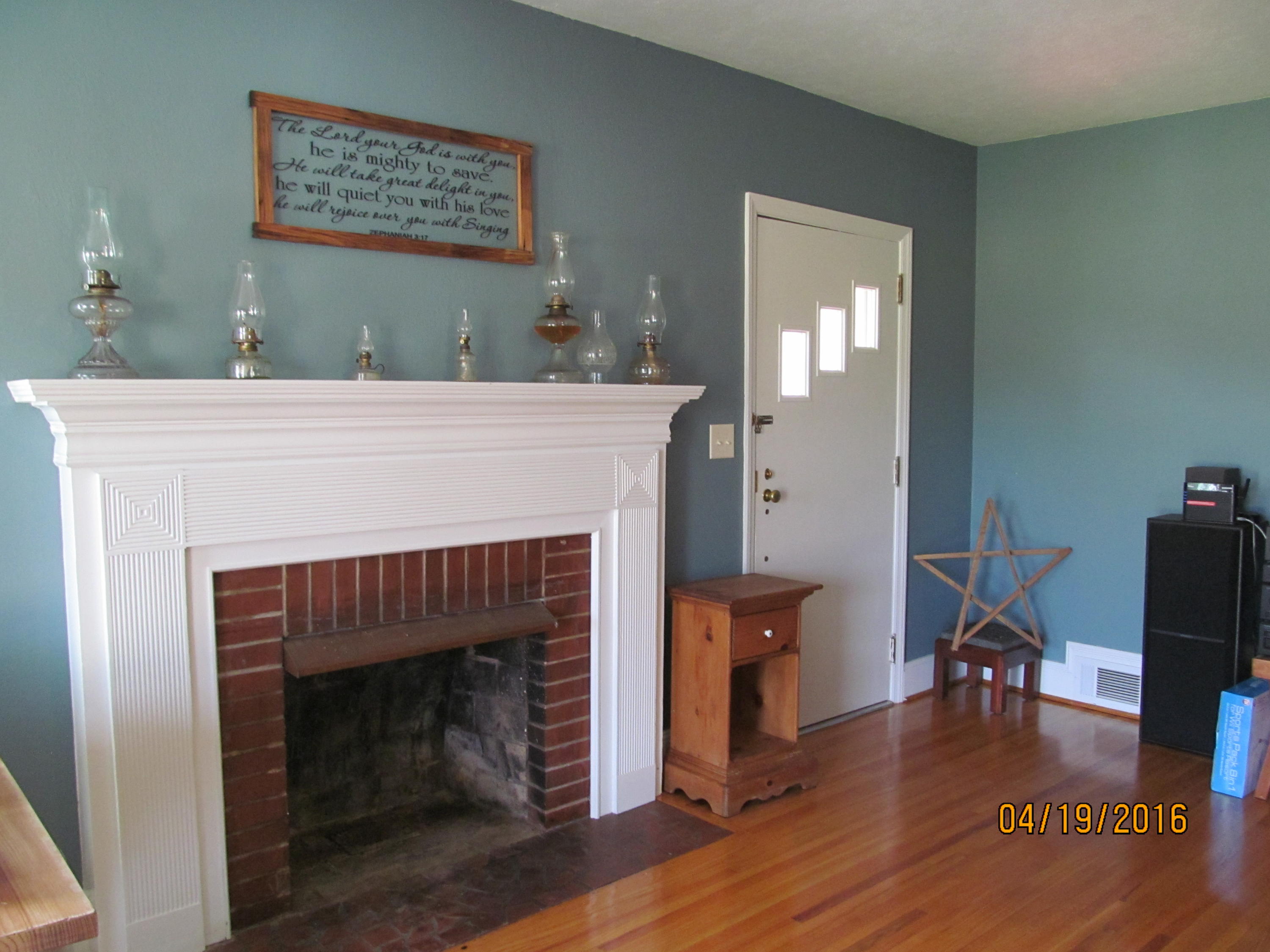 59 Whetstone Road Ferrum, VA 24088 - Photo 13 of 65 a living room with furniture and a fireplace
