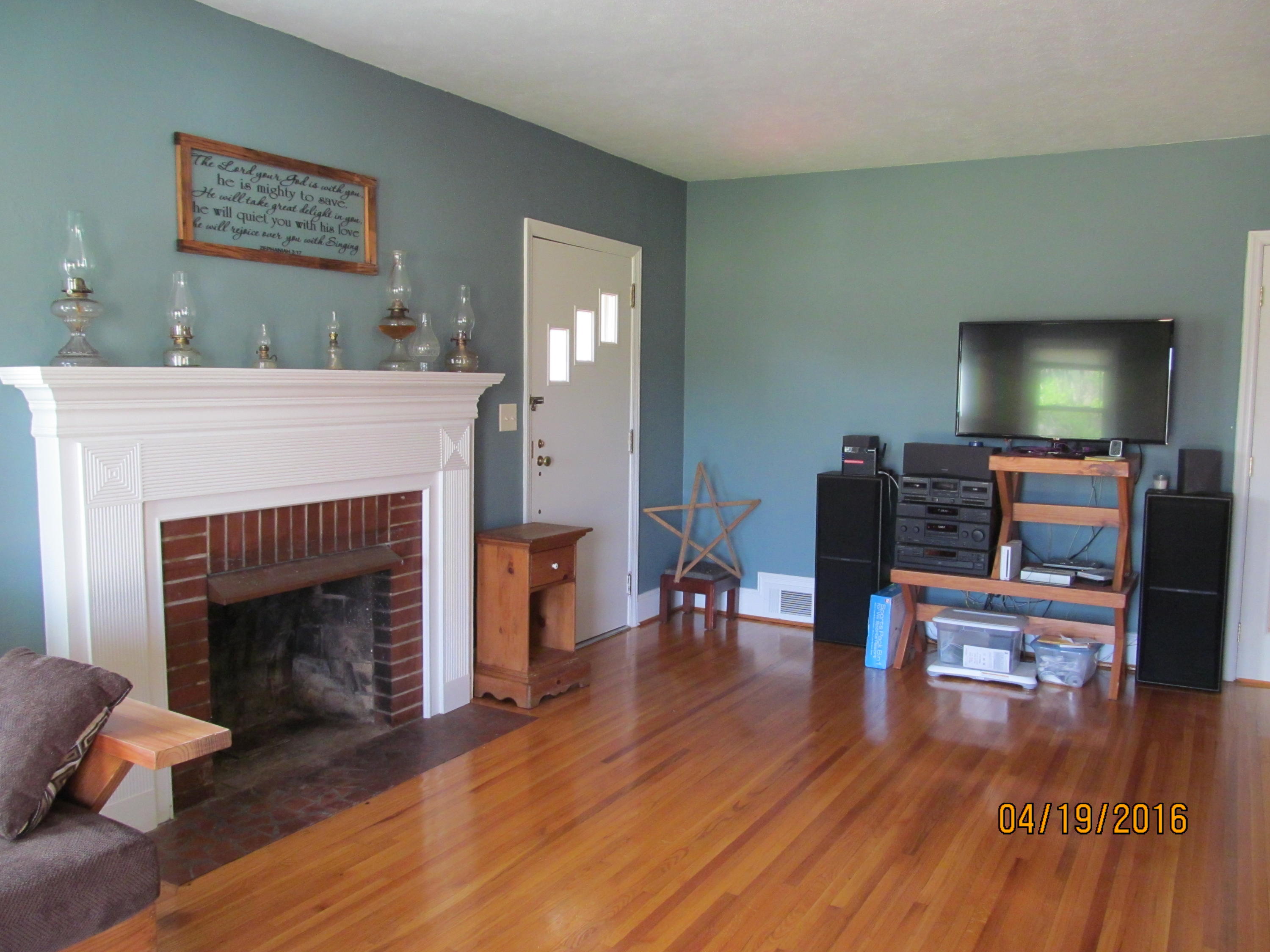 59 Whetstone Road Ferrum, VA 24088 - Photo 15 of 65 a living room with furniture and a fireplace