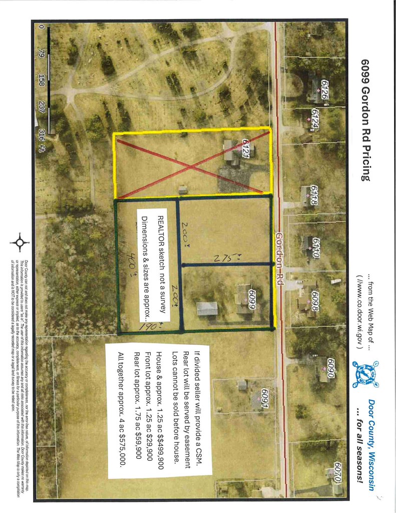 6111 Gordon Road Sturgeon Bay, WI 54235 - Photo 3 of 3
