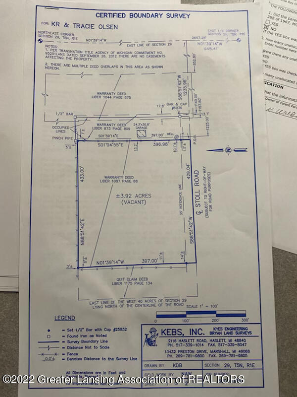 0 Stoll Road Haslett, MI 48840 - Photo 6 of 7 Survey_1
