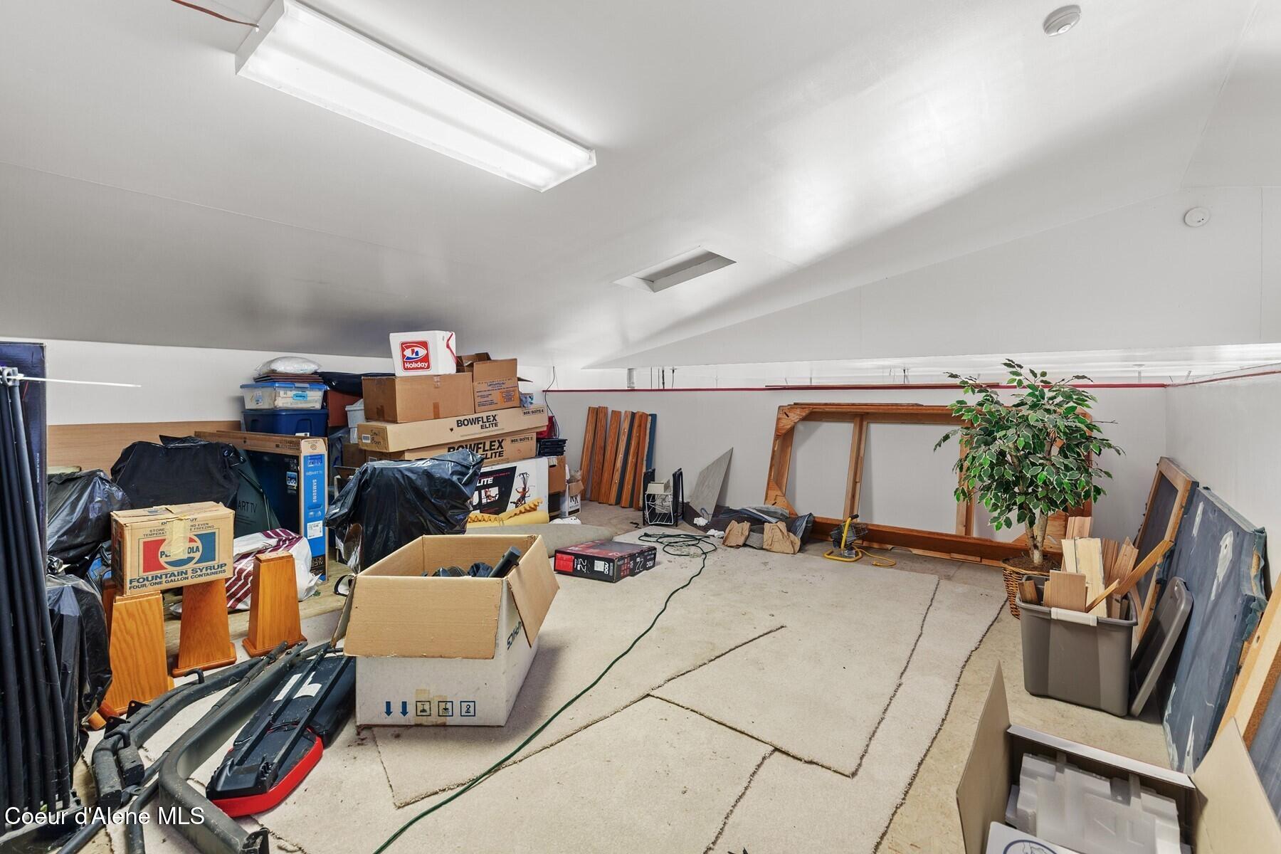 1655 West Diamond Bar Road Rathdrum, ID 83858 - Photo 36 of 55 Loft Storage Above Shop