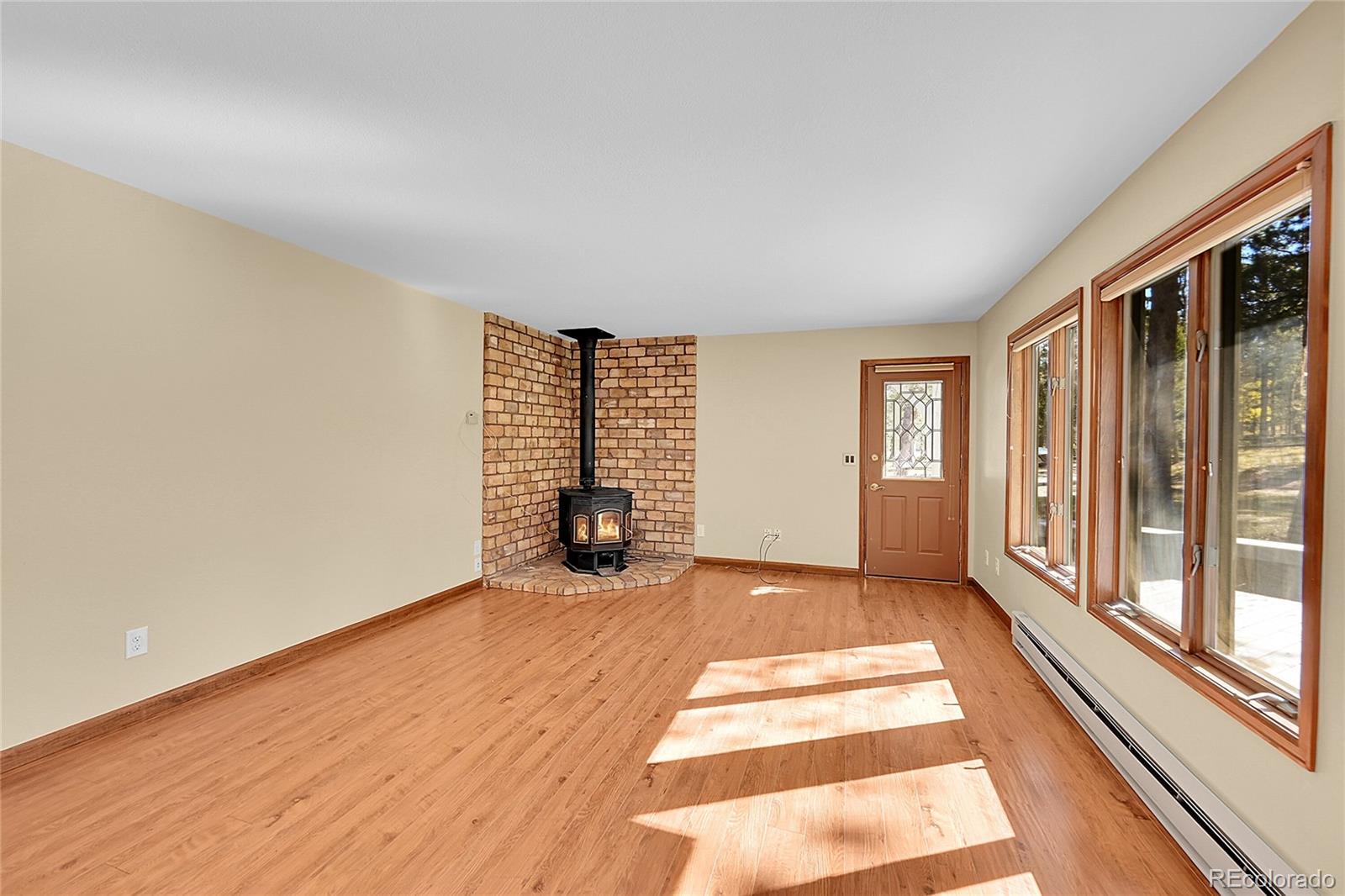 348 Nova Road Pine, CO 80470 - Photo 15 of 50 a view of an empty room with a window