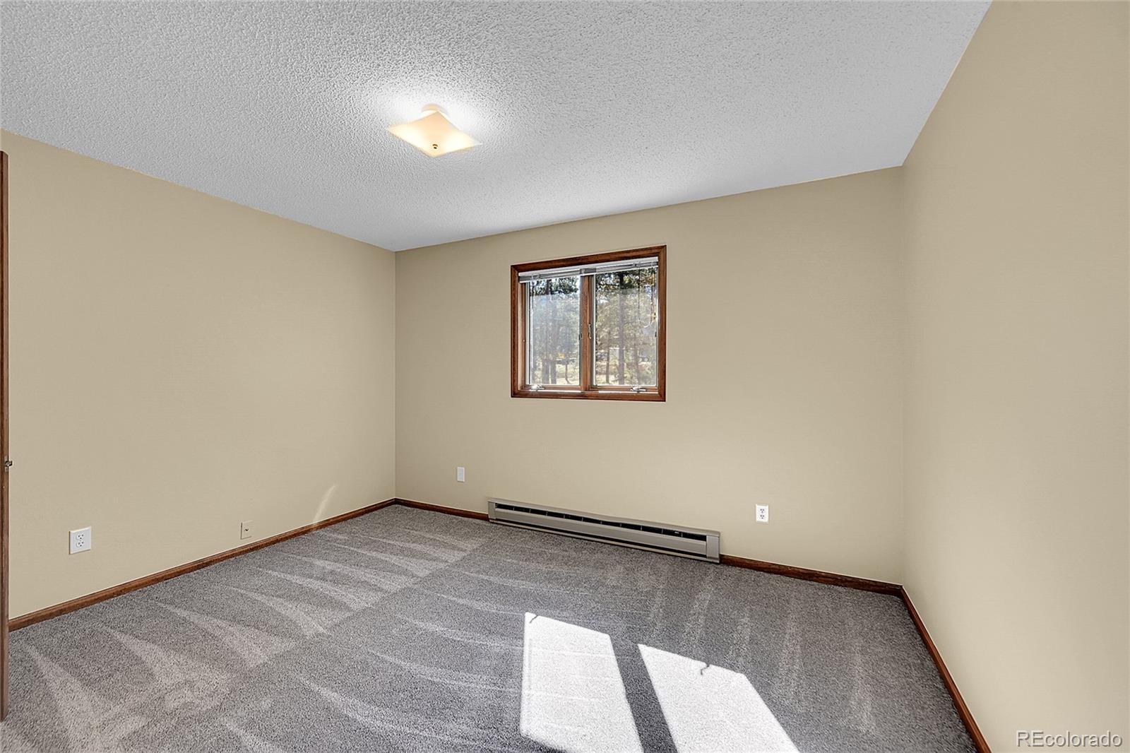 348 Nova Road Pine, CO 80470 - Photo 29 of 50 an empty room with a painting and a window