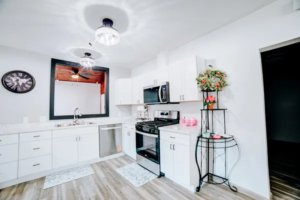 a very nice looking room with a flat screen tv