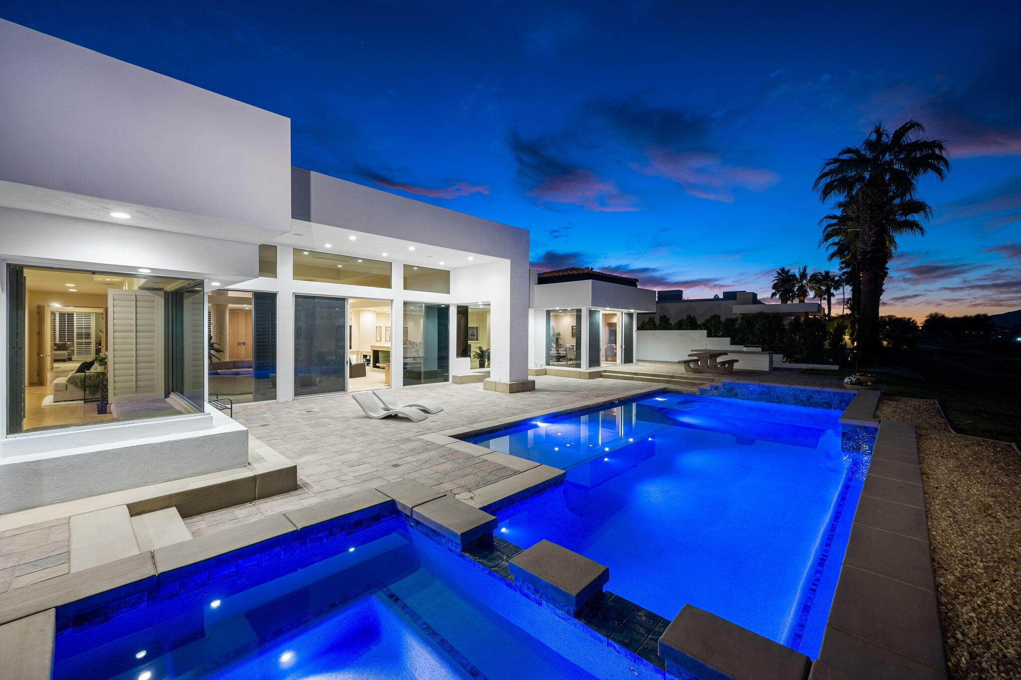 55305 Pebble Beach La Quinta, CA 92253 - Photo 60 of 65 a view of an chairs and tables in the patio