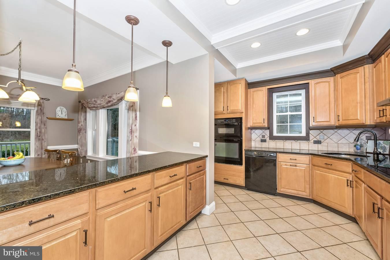 4019 Harrisville Road Mount Airy, MD 21771 - Photo 9 of 30 Kitchen has Custom Cabinets & Granite Counters