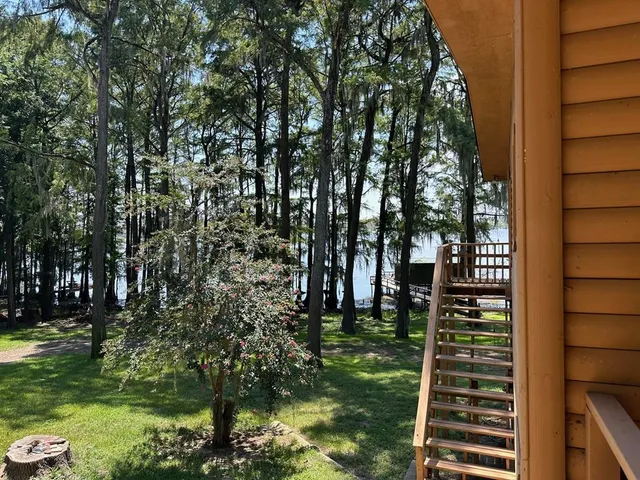 a view of outdoor space and garden