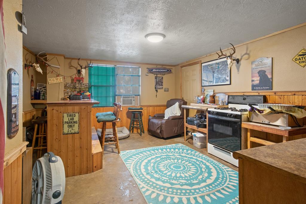 229 County Road Jefferson, TX 75657 - Photo 27 of 40 a living room with furniture a rug and a fireplace