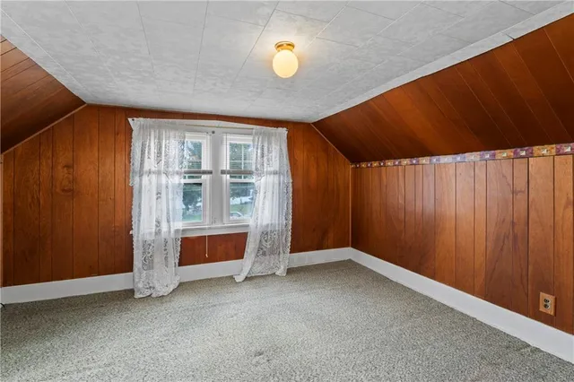 an empty room with window