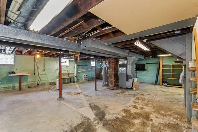 a view of the porch with wooden floor