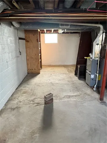 a view of water heater room