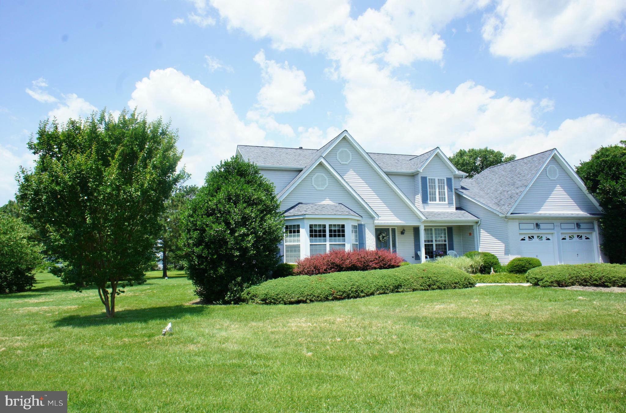 5971 Ketch Road Prince Frederick, MD 20678 - Photo 26 of 30 a front view of house with a garden