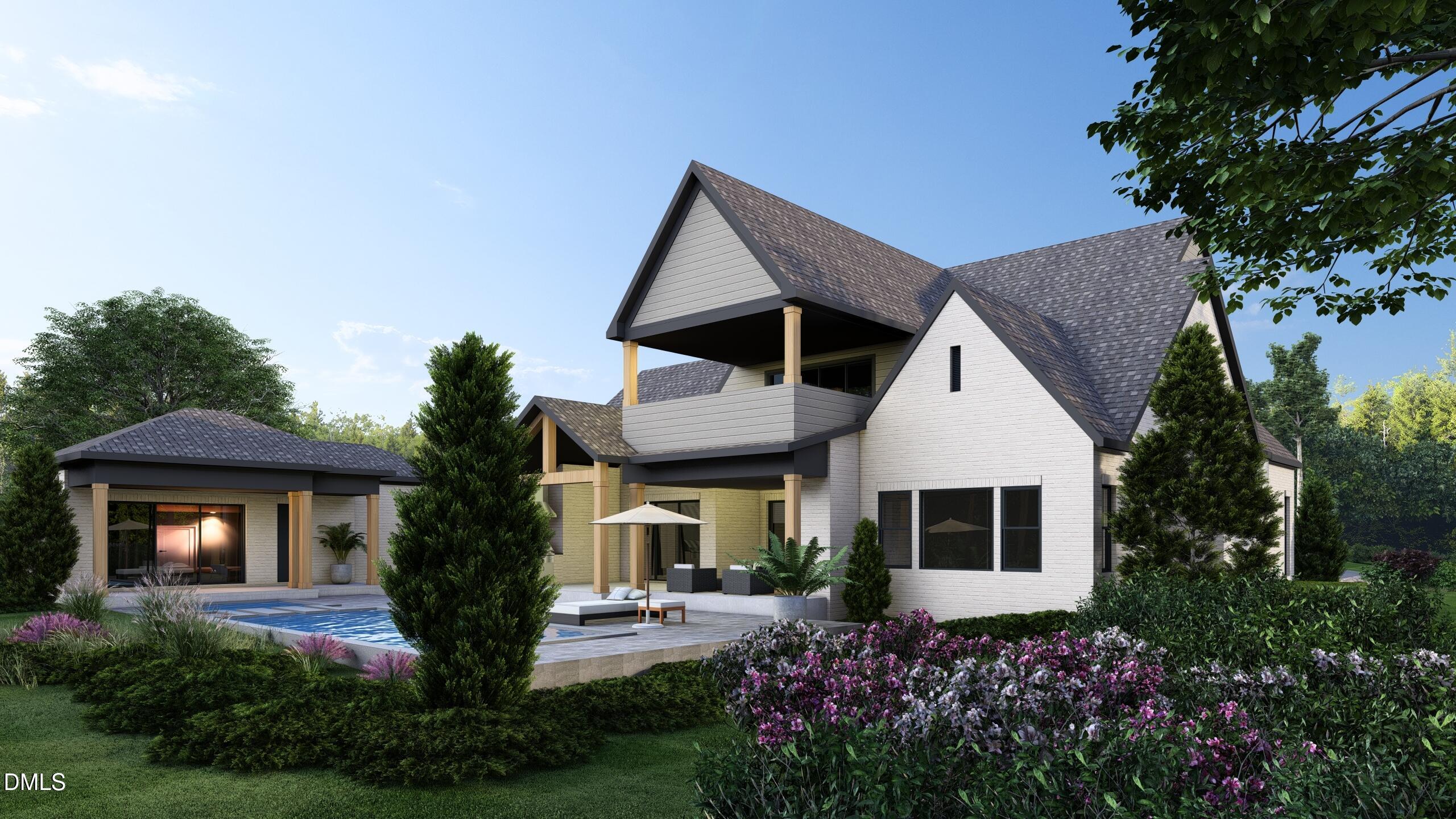 1708 Hunting Ridge Road Raleigh, NC 27615 - Photo 14 of 35 a front view of a house with a yard and garage