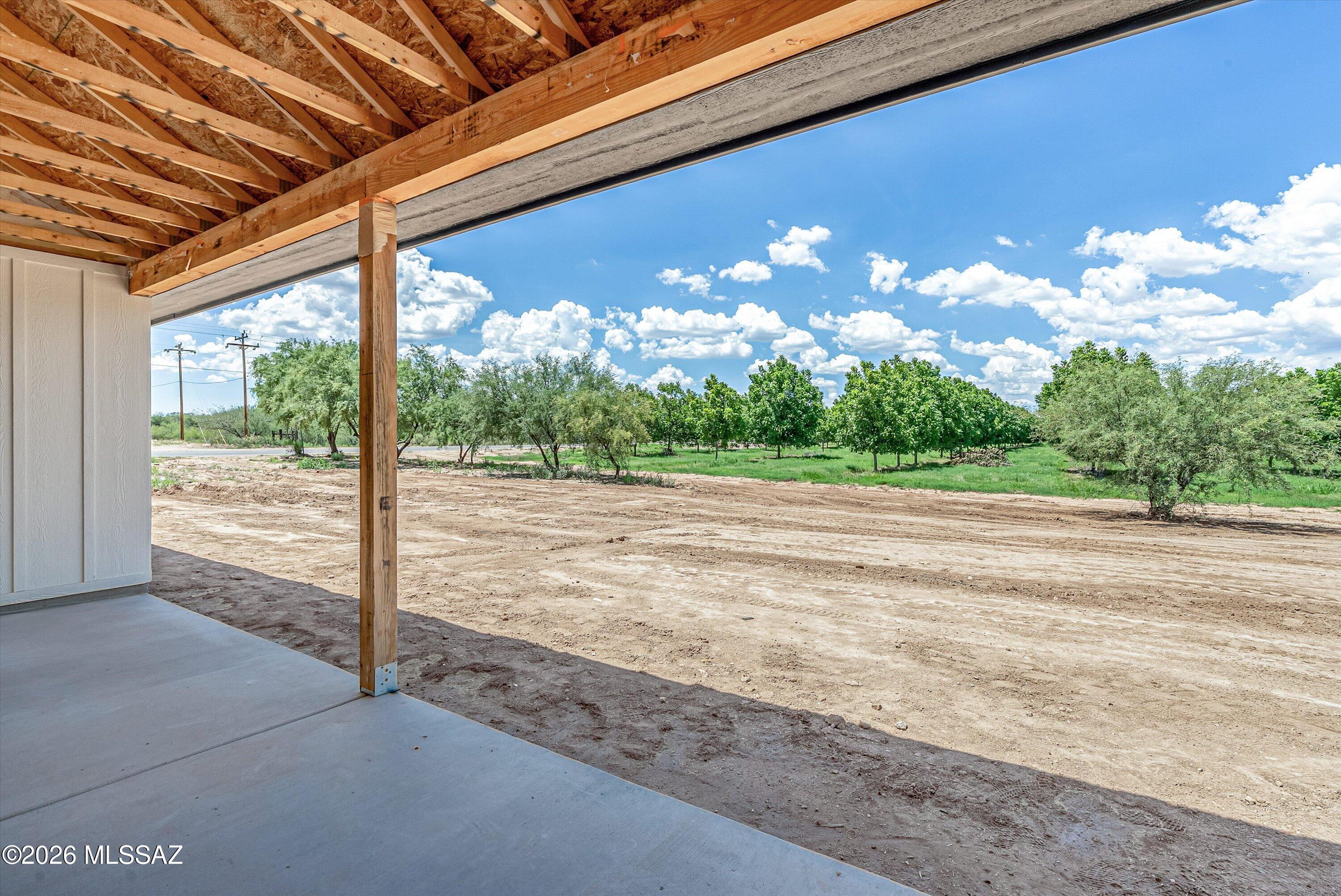 1261 North Ocotillo Road Benson, AZ 85602 - Photo 27 of 36 Back Patio + VIEW