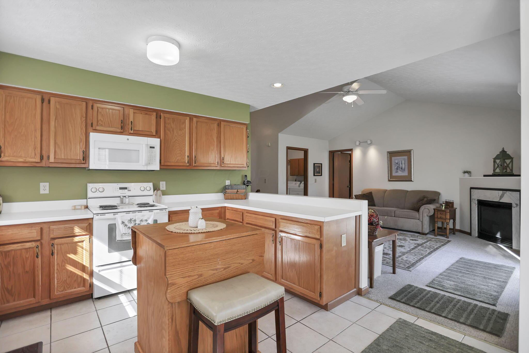 1588 Heatherview Lane Heath, OH 43056 - Photo 9 of 52 Open Living Space Kitchen/Living Room