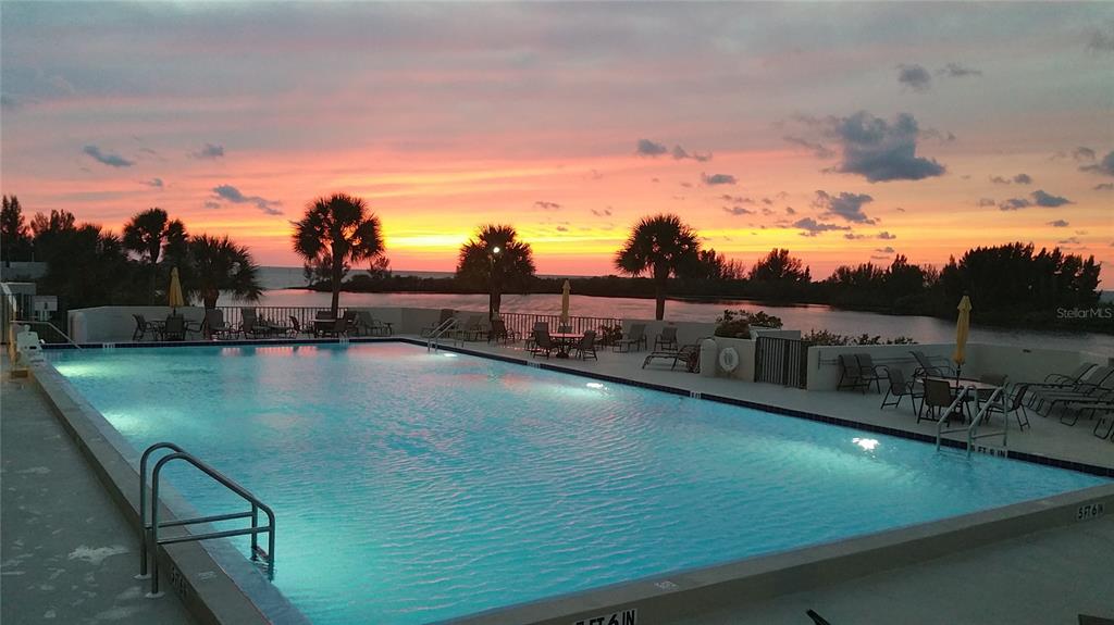 6009 Sea Ranch Drive, Unit 704 Hudson, FL 34667 - Photo 21 of 57 a view of a swimming pool