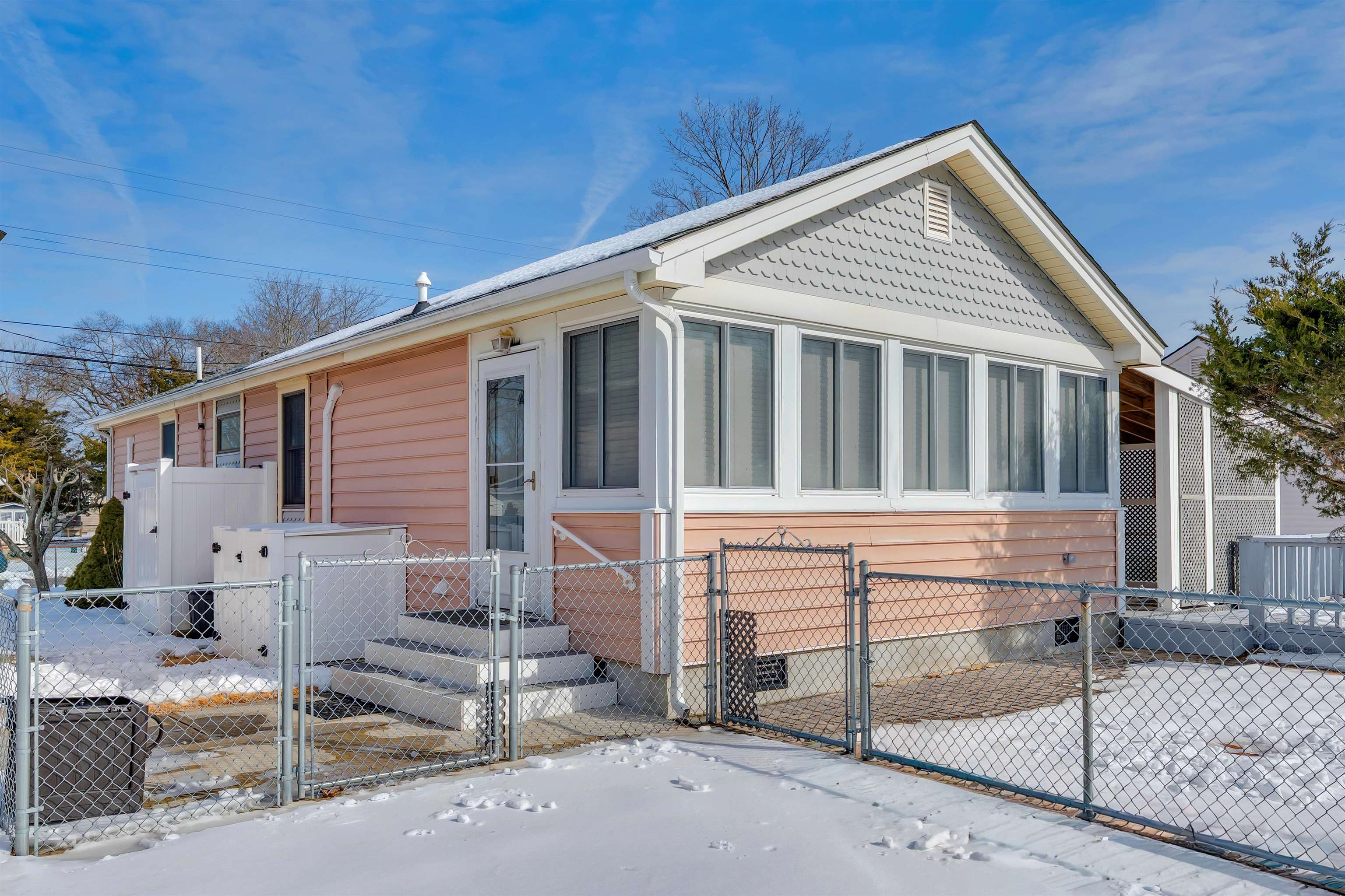 a view of house with street