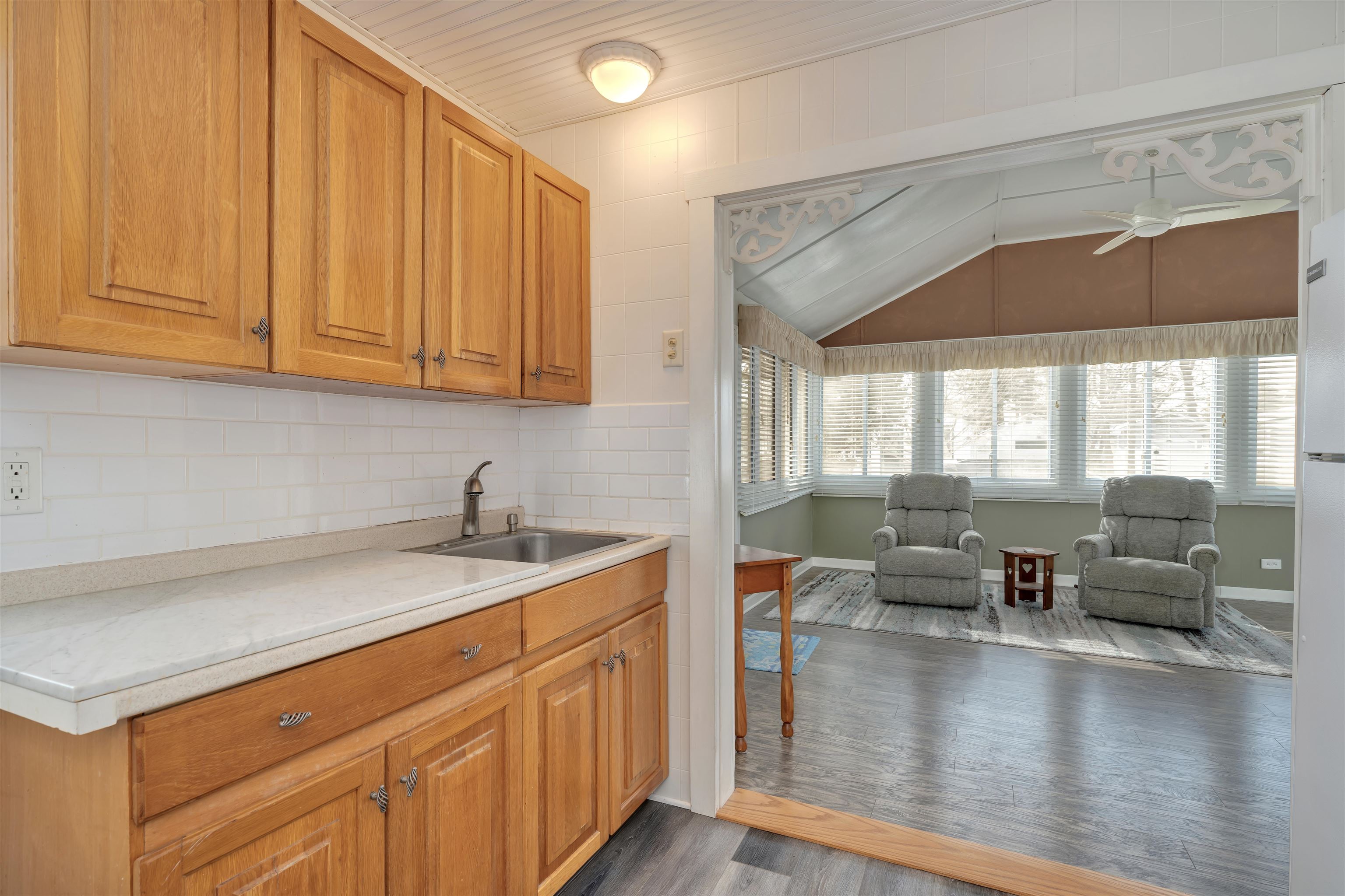 48 Spruce Avenue Villas, NJ 08251 - Photo 10 of 37 a kitchen with a sink and cabinets