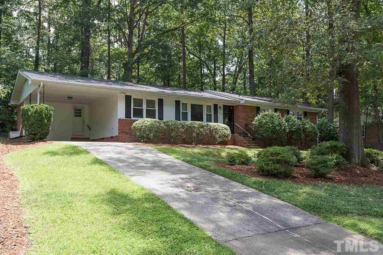 4300 Union Street Raleigh, NC 27609 - Photo 1 of 23 front view of a house with a yard