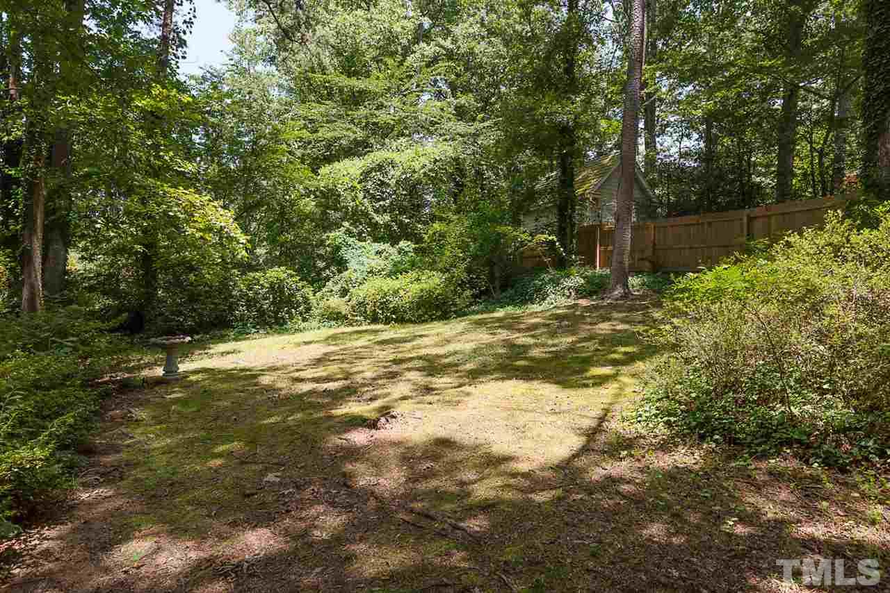 4300 Union Street Raleigh, NC 27609 - Photo 22 of 23 a view of a yard with large trees