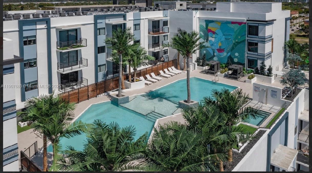 475 Southeast 1st Street, Unit 805A Pompano Beach, FL 33060 - Photo 16 of 19 an aerial view of a house with outdoor space