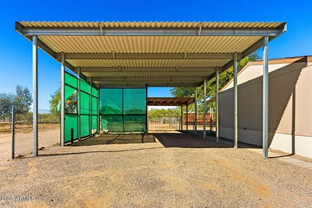 a house with a garden
