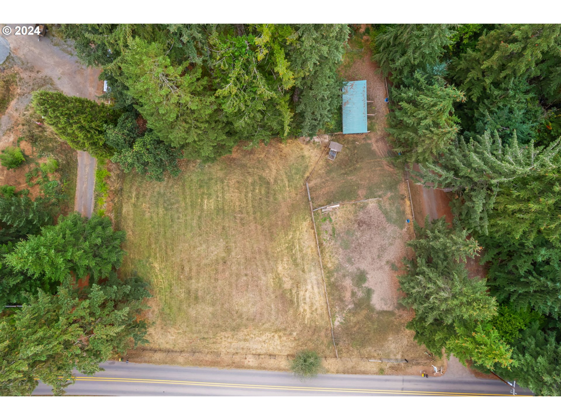 24271 South Newkirchner Road Oregon City, OR 97045 - Photo 36 of 41 a view of a yard with plants and large trees