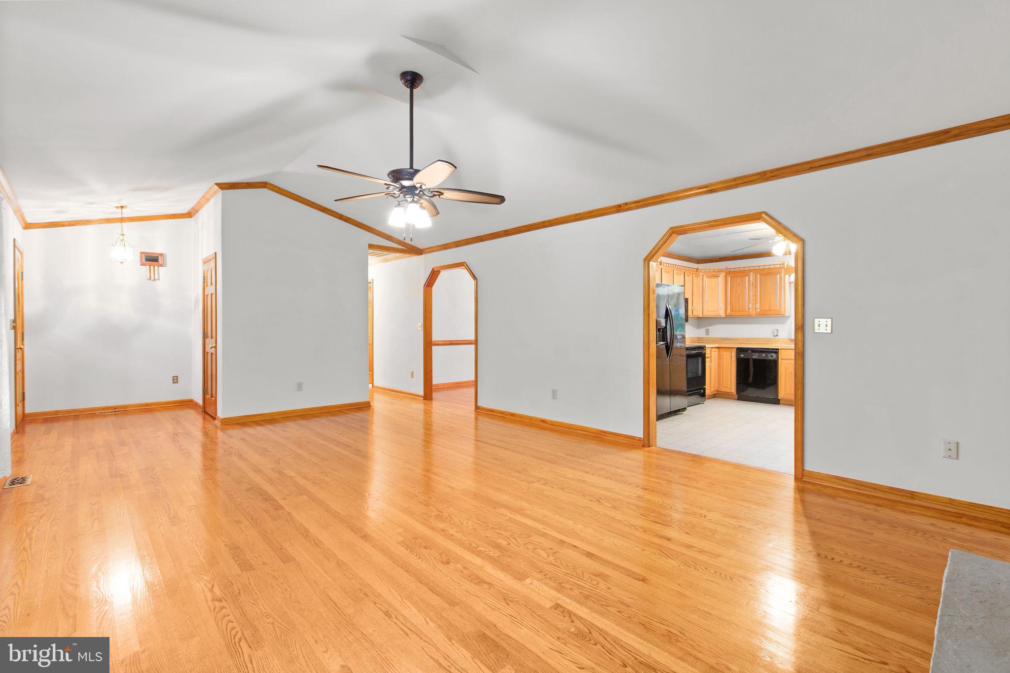 6628 Courthouse Road Spotsylvania, VA 22551 - Photo 8 of 45 a view of empty room with wooden floor