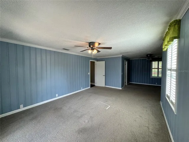 a view of a livingroom with a chandelier