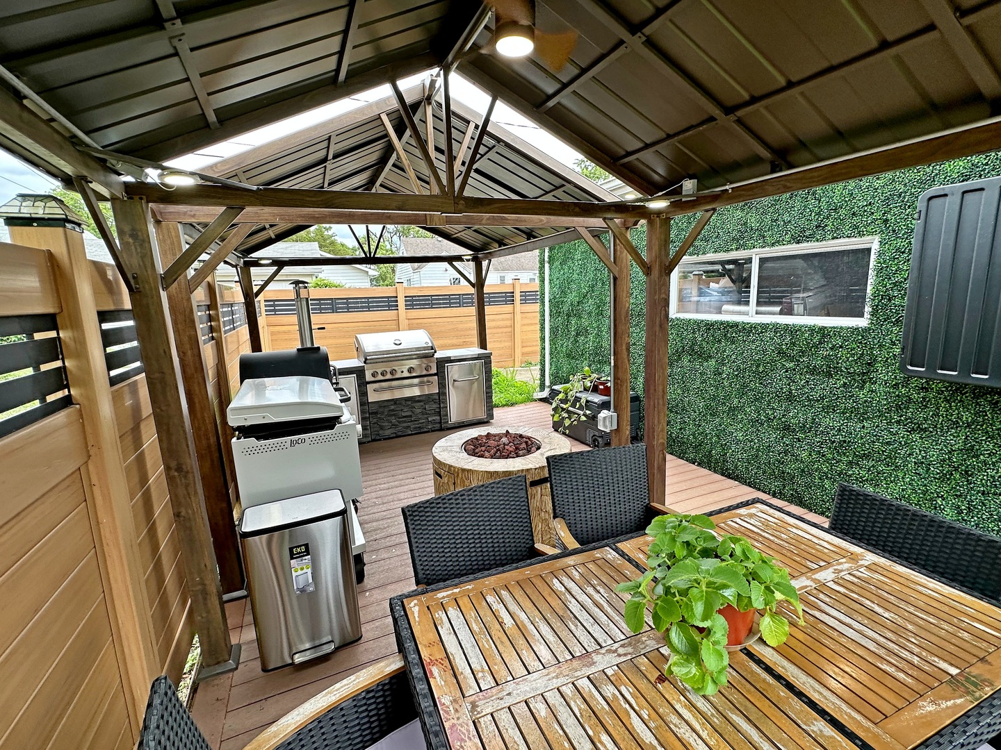 3515 Union Avenue Steger, IL 60475 - Photo 35 of 65 a view of a porch with furniture