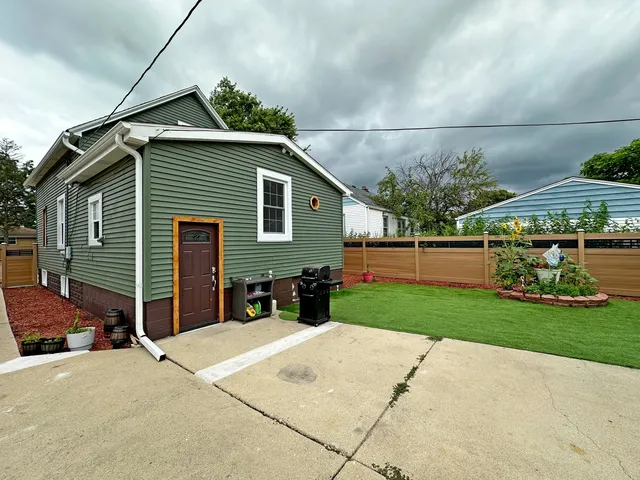 a view of a chairs in kitchen
