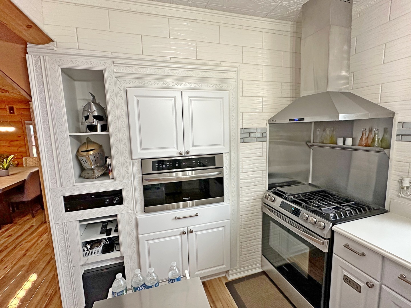 3515 Union Avenue Steger, IL 60475 - Photo 8 of 65 a kitchen with a stove and white cabinets