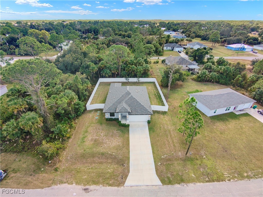5008 Myrtlewood Road LaBelle, FL 33935 - Photo 35 of 37 an aerial view of residential house with outdoor space