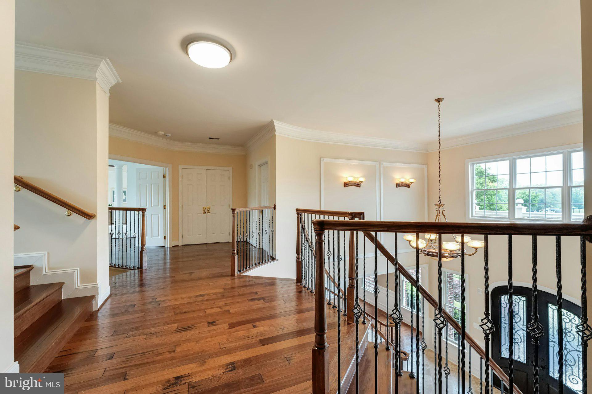 18102 Eaglesham Court Leesburg, VA 20175 - Photo 33 of 92 a view of hallway with stairs