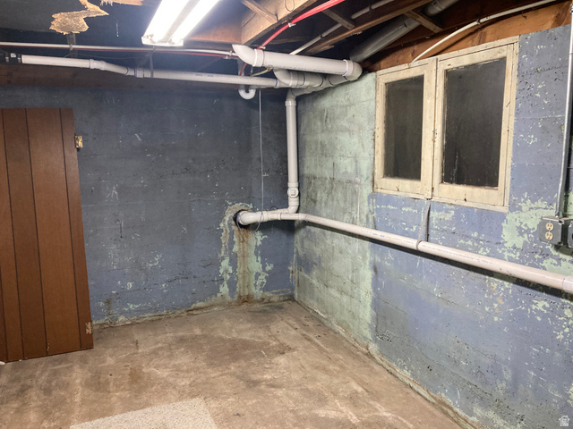 200 South 2800th Street West Ogden, UT 84404 - Photo 30 of 42 View of unfinished basement