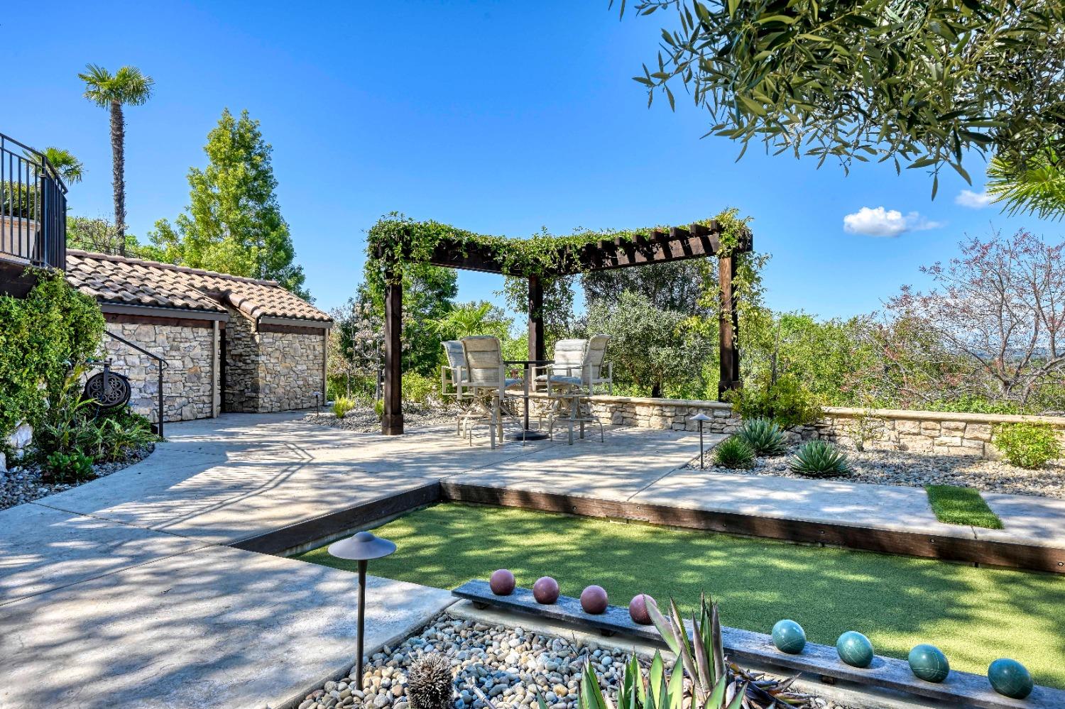 5687 Ridge Park Drive Loomis, CA 95650 - Photo 75 of 79 swimming pool view with a seating space