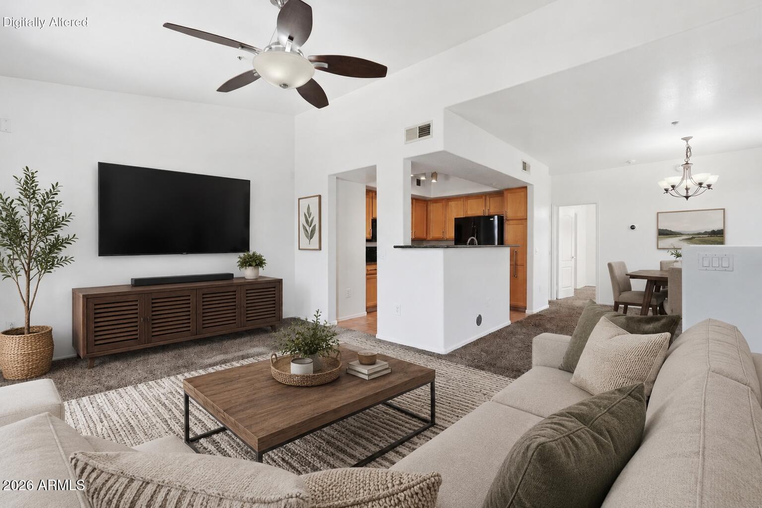 280 South Evergreen Road, Unit 1230 Tempe, AZ 85288 - Photo 26 of 29 280 S Evergreen - Floor Plan - Staged -