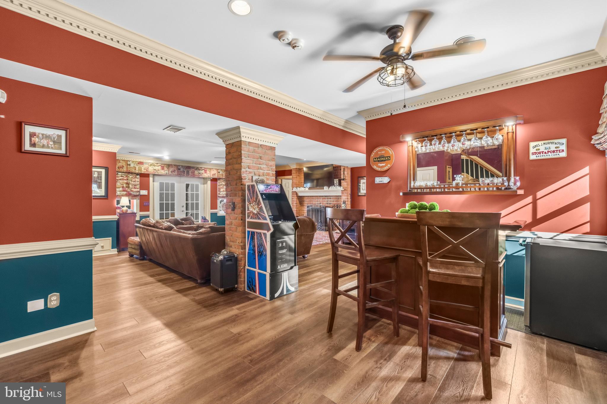 4514 Den Haag Road Warrenton, VA 20187 - Photo 38 of 56 a view of a livingroom with furniture and a ceiling fan