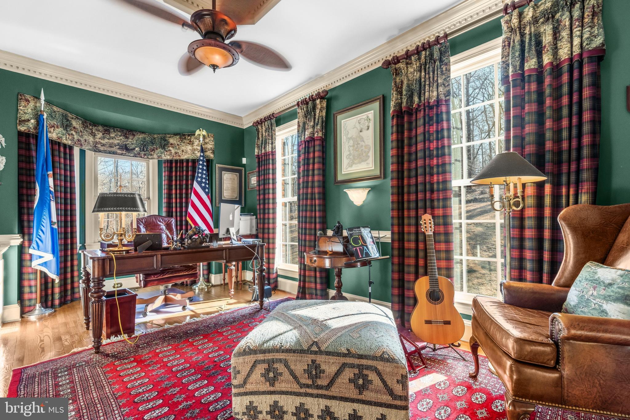 4514 Den Haag Road Warrenton, VA 20187 - Photo 6 of 56 a bed room with a bed and a chandelier