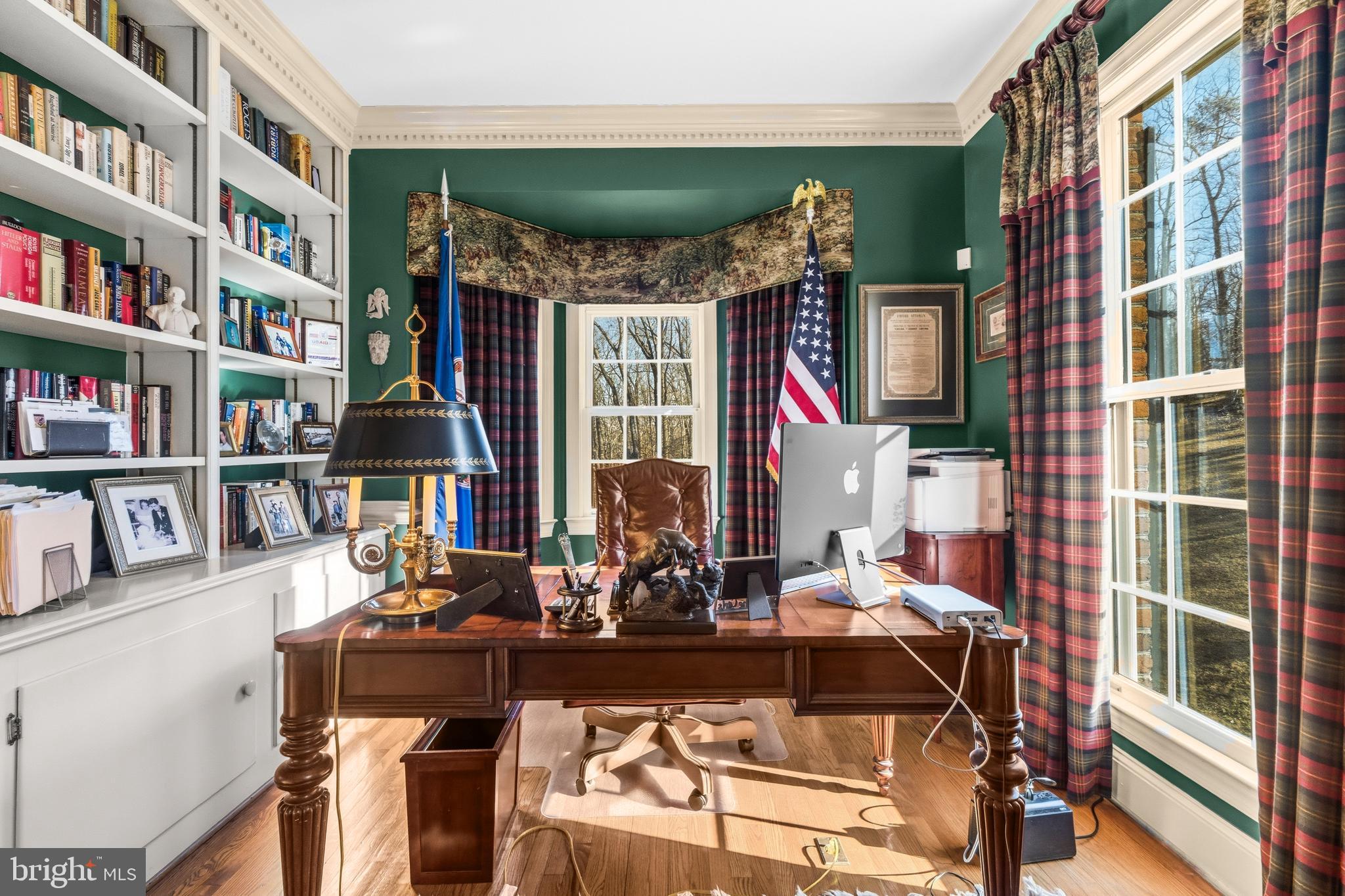 4514 Den Haag Road Warrenton, VA 20187 - Photo 7 of 56 a view of a workspace with furniture