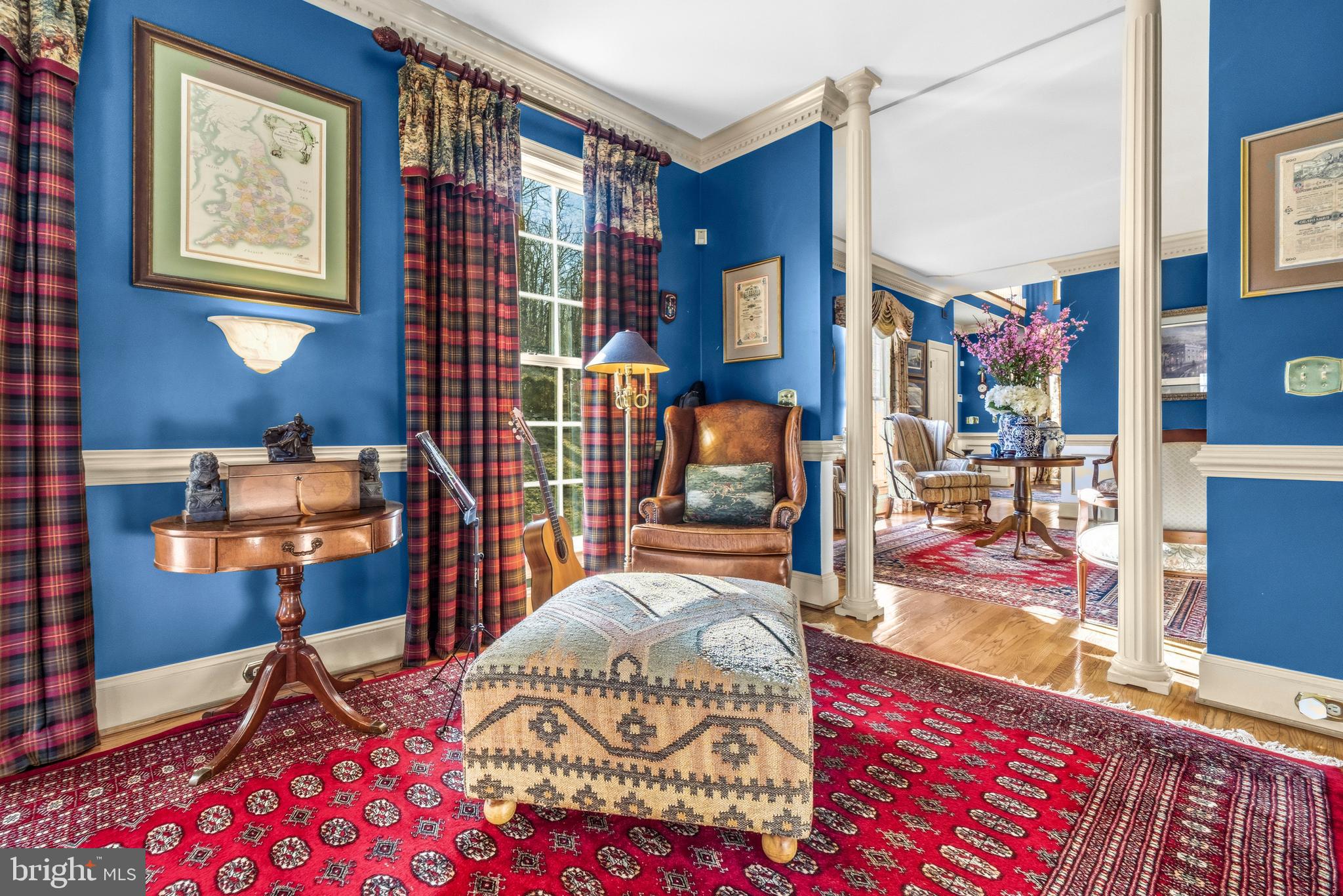 4514 Den Haag Road Warrenton, VA 20187 - Photo 8 of 56 a living room with furniture and a rug