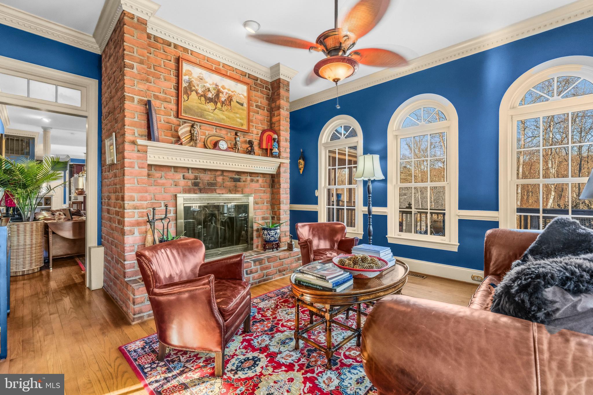 4514 Den Haag Road Warrenton, VA 20187 - Photo 9 of 56 a living room with furniture a rug and a large window