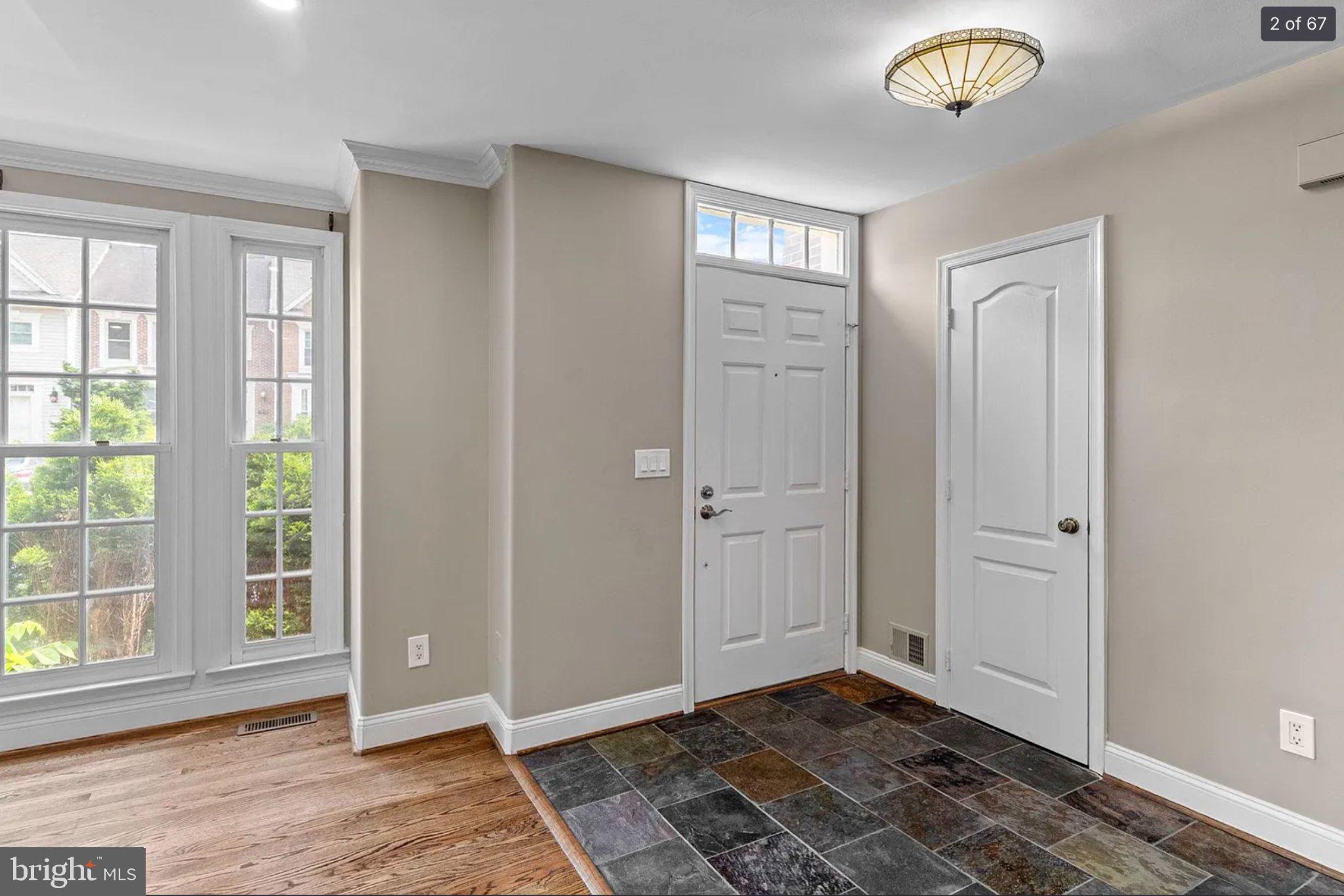 3906 Valley Ridge Drive Fairfax, VA 22033 - Photo 2 of 58 Inviting entryway with natural light.